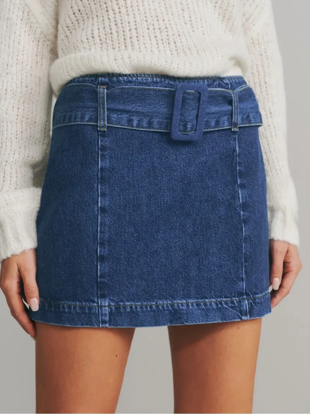 Reformation classic belted